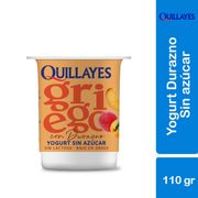 Yogurt Griego Quillayes Light Duraznos 110 g