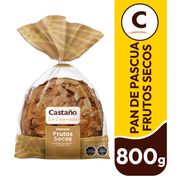 Pan de pascua premium frutos secos 800 g