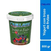 Yogurt Trozos Quillayes Berries Pote 800 g