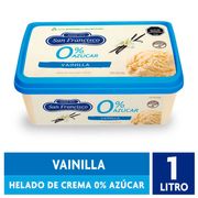 Helado San Francisco 0% Azúcar Vainilla 1 L