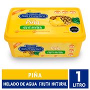 Helado de Agua San Francisco Piña 1 L