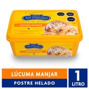 Helado San Francisco Lúcuma Manjar 1 L