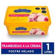 Helado San Francisco Frambuesas A La Crema 1 L