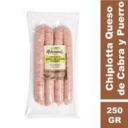 Chipolatta Queso Cabra y Puerro Al Vacío 250 g
