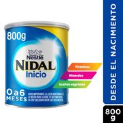 Fórmula Láctea Nidal Inicio 800 g