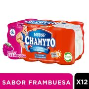 Multipack 12 un. Yogurt Probiótico Chamyto Frambuesa 80 ml