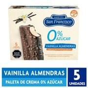 Helado San Francisco Multipack 0% Azúcar Choco Vainilla 70 g 5 un.