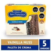 Helado San Francisco Multipack Paleta Vainilla Nuss 80 g