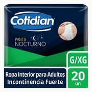 Pañales Adulto Pants Cotidian Nocturno Talla G/XG 20 un.