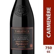 Vino Tarapacá Etiqueta Negra Gran Reserva Carmenere 750 cc