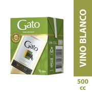 Vino Gato Blanco Caja 500 cc