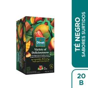 Té Negro Ceylon Dilmah Surtido de Frutas 20 Bolsitas