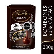 Bombones Amargo Lindt Lindor 200 g