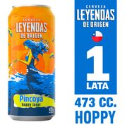 Cerveza Leyendas de Origen Pincoya Hoppy Lager 5.0° 473 cc