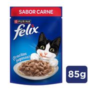 Alimento Húmedo Gato Felix Sensaciones de Carne 85 g