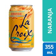 Agua Saborizada La Croix con Gas Naranja 355 ml