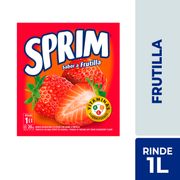 Jugo Polvo Sprim Frutilla 20 g