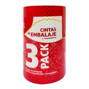 Pack 3 Cintas de Embalaje Transparente