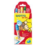 Lápices de Colores Giotto Bebé Cortos 6 un.