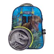 Mochila Verde Jurassic World Fósil Dinosaurios