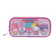 Estuche Rosado Hello Kitty Brillante