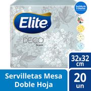 Servilletas Elite Design Formas 20 un.