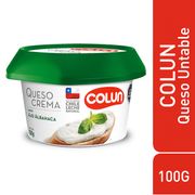 Queso Crema Untable Ajo y Albahaca Colun 100 g