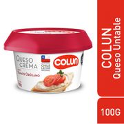 Queso Crema Untable Tomate y Orégano Colun 100 g