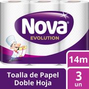 Toalla de Papel Nova Evolution 3 un. 14 m