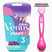 Máquina de Afeitar Venus Suave 3 un.