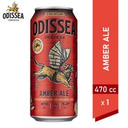 Cerveza Kross Odissea Amber Ale 5.2° Lata 470 cc