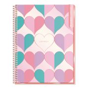 Cuaderno Pastel Carta 120 Hojas 7 mm