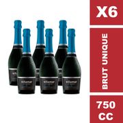 Caja 6 un. Espumante Viñamar Brut Unique 750 cc