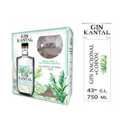 Pack Gin Kantal 43° 750 cc + Copón