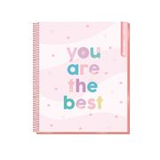 Cuaderno Rhein Super Class 1/2 Oficio Pastel