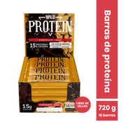 Barra Proteína Wild Protein Chocolate Maní 16 un.