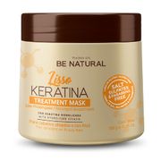 Mascarilla Be Natural Liso Keratina 350 g