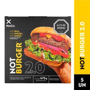 Hamburguesa Vegetal NotBurger 475 g 5 un.