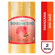 Agua Benedictino Manzana 2 L