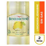 Agua Benedictino Limón Jengibre 2 L