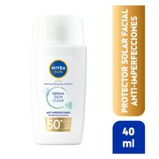 Protector Solar Facial Nivea Sun Antiimperfecciones FPS 50+ 40 ml