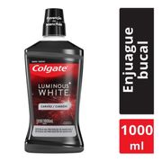 Enjuague Bucal Colgate Luminous White Charcoal 1 L