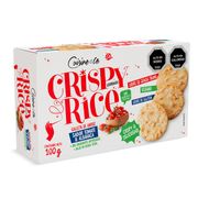 Galleta de Arroz Tomate y Albahaca 100 g Cuisine & Co