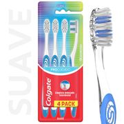 Pack 4 un. Cepillo de Dientes Colgate Pro Cuidado Suave