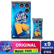 Galletas Saladas Club Social Original 216 g