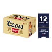 Pack 12 un. Cerveza Coors Original 5.0° 355 cc