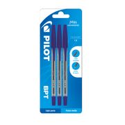 Pack 3 un. Bolígrafo Pilot BPT Azul 1.0 mm