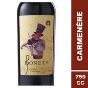 Vino Soneto Gran Reserva Carmenere 750 ml 14°