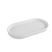 Bandeja de Cerámica Orgánica Baño Olivia Krea