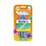 Máquina Depilatoria Schick Rainbow 3 un.